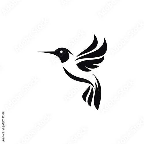 Hummingbird Logo Images Poster Mural XXL