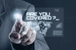 © shahrilkhmd - Business man pointing to virtual screen. Healhcare & Technology Concept