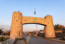 Bab-e-Khyber Is A Monument Which Stands At The Entrance Of The Khyber Pass In The Federally Administered Tribal Areas Of Pakistan.