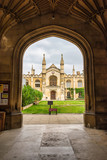 Fototapeta  - Corpus Christ College - looking in through the main gate