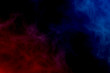 © 168 Studio - Red fire versus blue ice abstract background texture