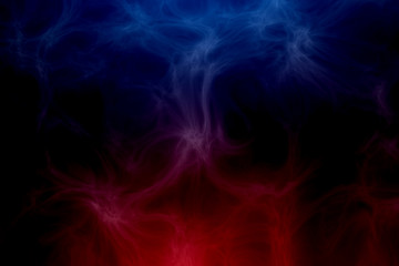 Red fire versus blue ice abstract background texture