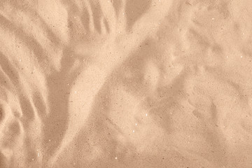 Wall Mural - Golden beach sand on sunny day as background