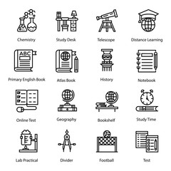 Sticker - School Icons Pack