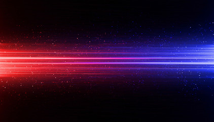 Wall Mural - led light. future tech. shine dynamic scene. neon flare. colorful rays. .magic moving fast lines. sp