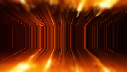 Wall Mural - led light. future tech. shine dynamic scene. neon flare. colorful rays. .magic moving fast lines. sp