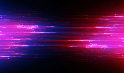 Wall Mural - led light. future tech. shine dynamic scene. neon flare. colorful rays. .magic moving fast lines. sp
