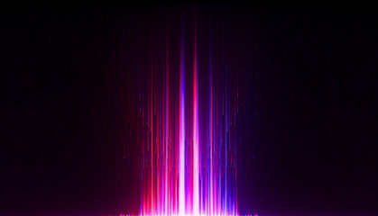 Wall Mural - led light. future tech. shine dynamic scene. neon flare. colorful rays. .magic moving fast lines. sp