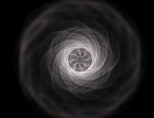 Poster - Abstract fractal patterns and shapes. Fractal texture for prints.