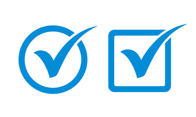 Poster - Check mark icon symbols vector
