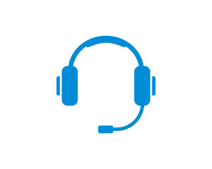 Poster - Headphone icon symbol vect