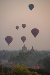 Wall Mural - Bagan is an ancient city and a UNESCO World Heritage Site located in the Mandalay Region of Myanmar.	