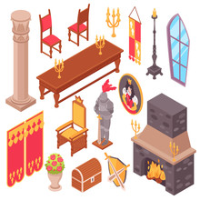 Medieval Castle Furniture Set