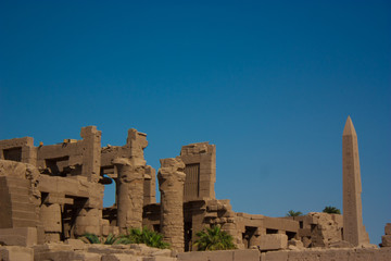 Karnak Temple Complex in Theba, Egypt