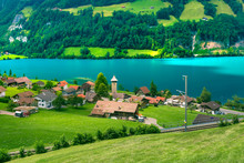 Swiss Village Lungern, Switzerland