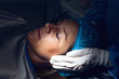 © Wavebreak Media - Surgeon comforting pregnant woman during labor in operating room