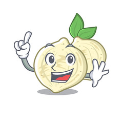 Sticker - Finger jicama in the a cartoon shape