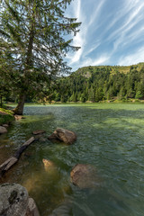 Poster - Lac des truites dans les Vosges