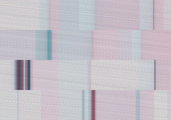 Wall Mural - Abstract background with glitch scanlines in tv style