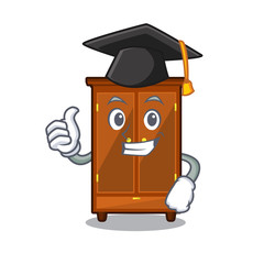 Sticker - Graduation wardrobe in the a character shape