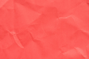 Wall Mural - red creased paper texture background