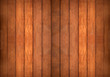 Close up blank curved  teak wooden wall and floor background and texture.