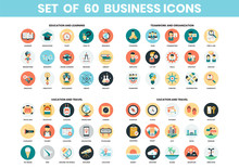 Business Icons Set For Business