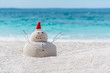 © fogaas - Australian Christmas Sandman on a beautiful white sand beach