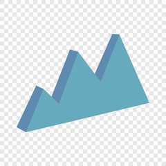 Poster - Business chart icon. Cartoon illustration of business chart vector icon for web