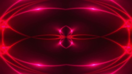Poster - Abstract purple fractal lights, 3d render backdrop, computer generating