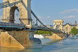 The Budapest Chain Bridge, Hungary.	