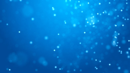 Poster - Abstract background of dust particles. Illustration of the cosmos. 3d rendering.