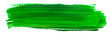 Leinwandbild Motiv green acrylic stain element on white background. with brush and paint texture hand-drawn. acrylic brush strokes abstract fluid liquid ink pattern