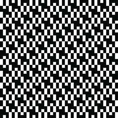 Abstract geometric background. Black white texture. Seamless pattern.