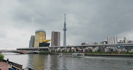 Sticker - Tokyo skytree in Japan