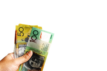 Australia banknote background