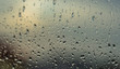 © babaroga - rain drops on the window surface