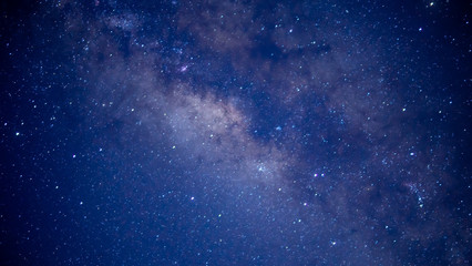 Wall Mural - beautiful of milky way at night