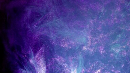 Wall Mural - Abstract motion background of the particle is random and partially blurred.