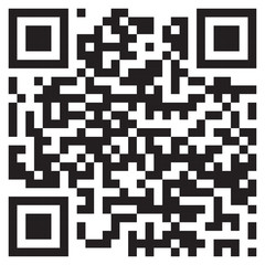 Wall Mural - Sample qr code icon isolated on white background