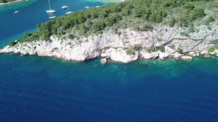 Canvas Print - Hvar in Croatia, July 2019