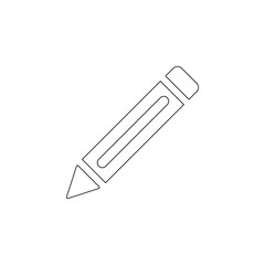 Aufkleber - a pen icon. Element of web for mobile concept and web apps icon. Outline, thin line icon for website design and development, app development