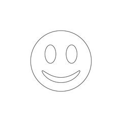 Aufkleber - smiley icon. Element of web for mobile concept and web apps icon. Outline, thin line icon for website design and development, app development