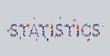 © mast3r - businesspeople crowd gathering in shape of statistics word different business people employees group standing together social media community concept flat horizontal