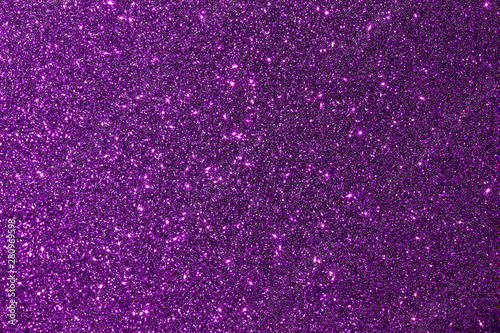 Fotografía Dark purple color shiny glitter texture background with vibrant color