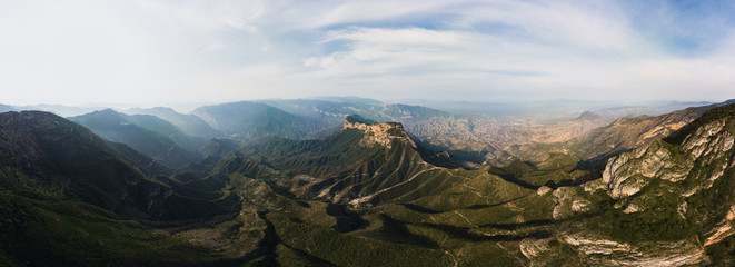 The Famous Viewpoint of Cuatro Palos in Queretaro's Sierra