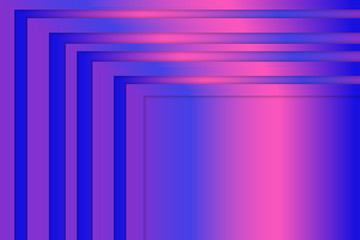 Wall Mural - multicolored frame with a metallic effect. brilliant plate with a blue-purple gradient. vector illus