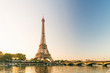 © robertharding - Eiffel Tower early in the morning viewed from the other side of the River Seine, Paris, France