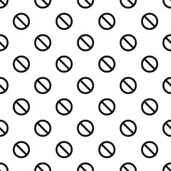Poster - Cursor stop element pattern seamless vector repeat geometric for any web design