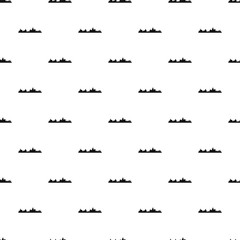 Poster - Equalizer pattern seamless vector repeat geometric for any web design
